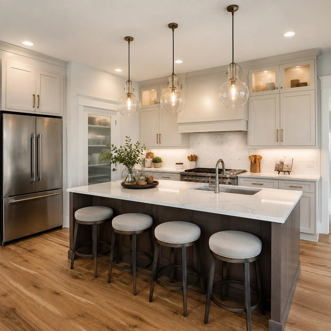 Completed kitchen remodel